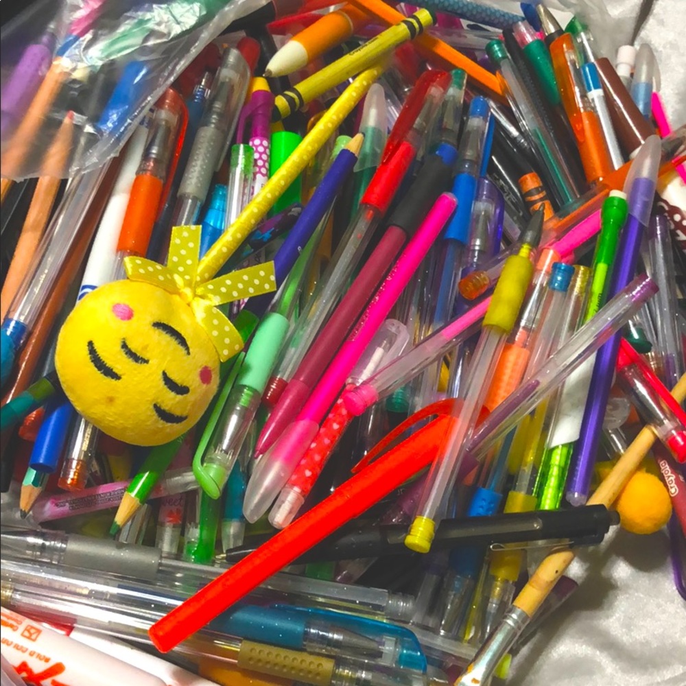 Miscellaneous pens, markers and more